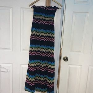Rainbow Stripe Dress